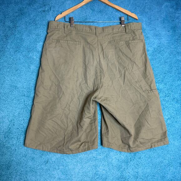 Dickies Utility Work Shorts Mens 40 Tan Vintage Fit 38x12 Made in Honduras - Picture 2 of 14